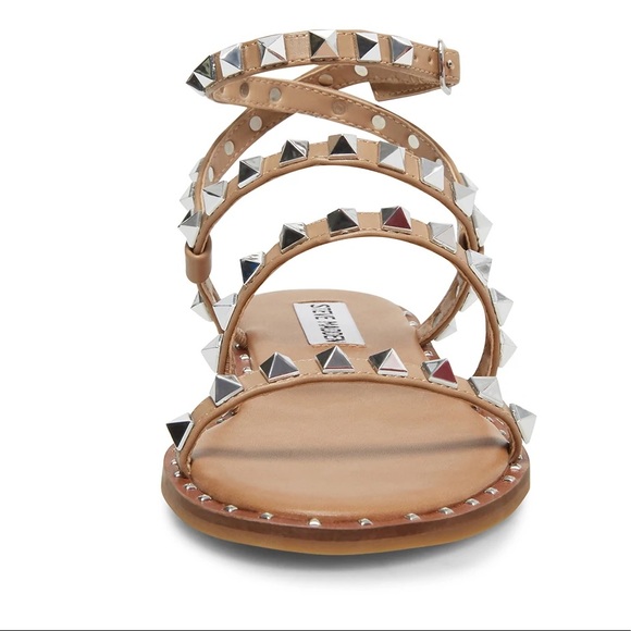 Steve Madden Transport Studded Strappy Sandal - Picture 2 of 9